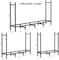 NEX™ 63" Heavy Duty Outdoor Metal Firewood Storage Rack
